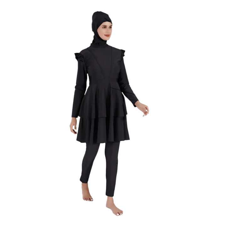 3-Piece Hijab Swimsuit with UV Protection