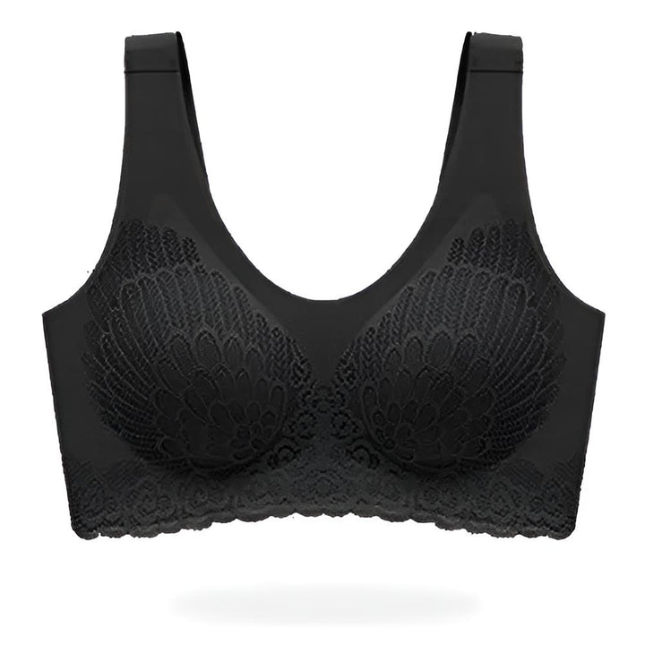 Breathable Support Sports Bra Black