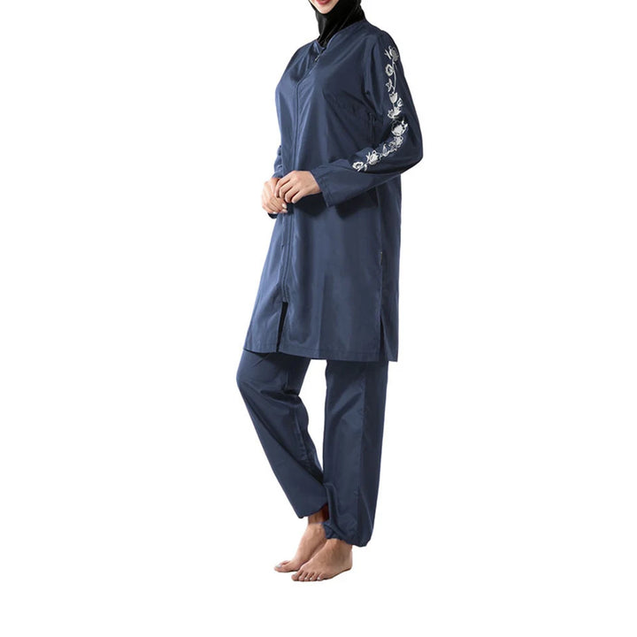 Divine gray Hijab Burkini- 3pcs Set