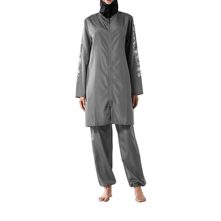 Divine gray Hijab Burkini