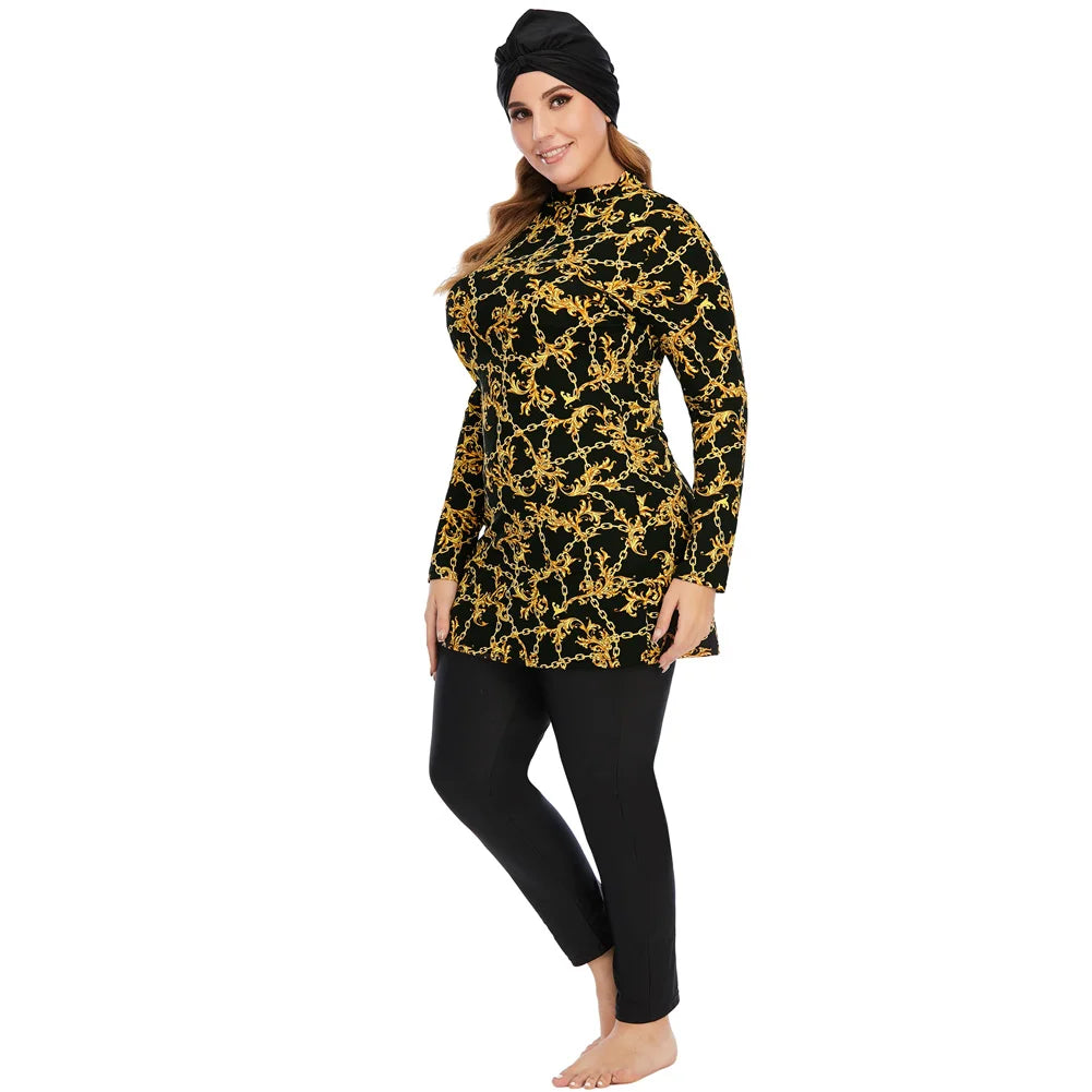 GoldenFlower Modest Burkini