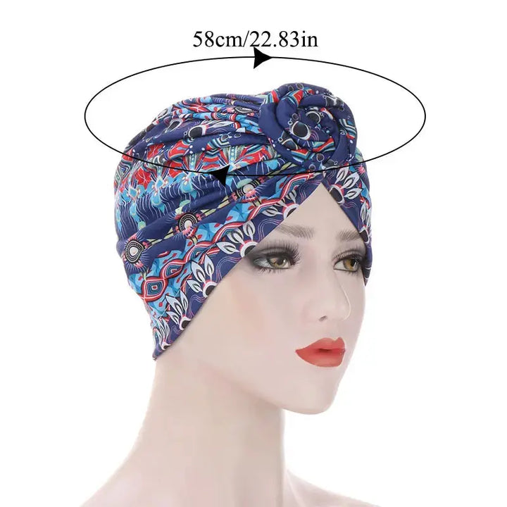 Cap Hijab- Versatile Cotton Turban Hat