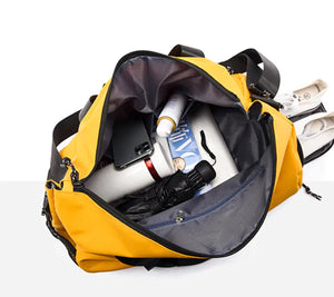 Active Travel Handbag  yellow large bag 