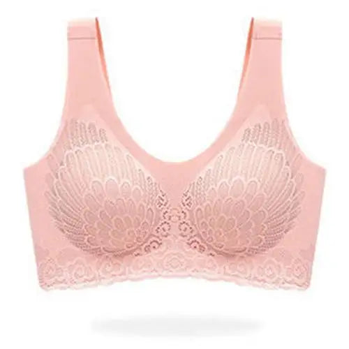 Breathable Support Sports Bra Pink
