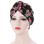 Cap Hijab- Versatile Cotton Turban Hat Style 18 Bandana