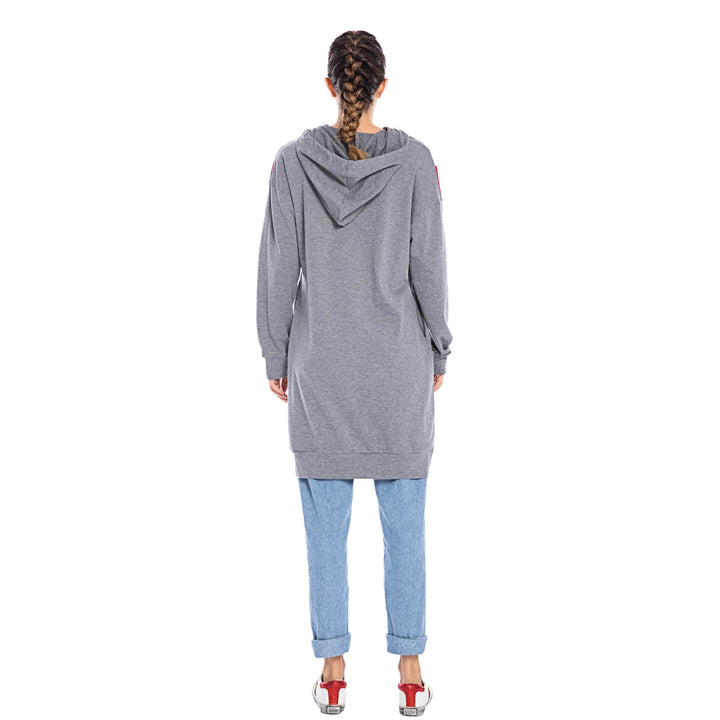 gray Modest Activewear Top