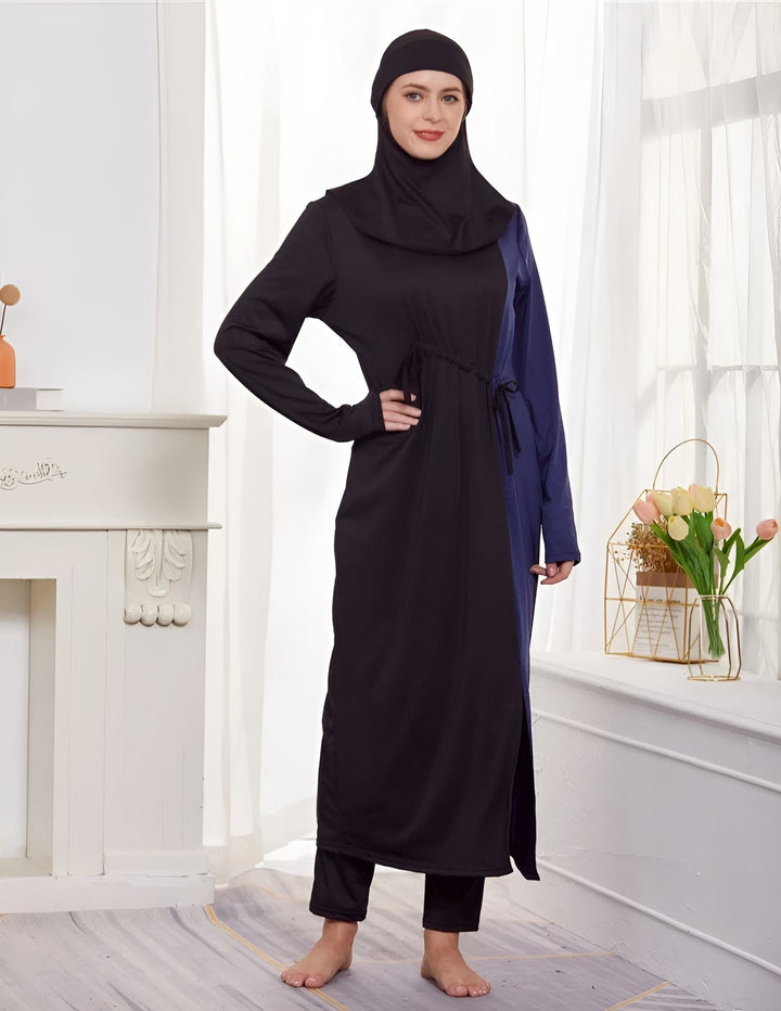 Long-Robe Burkini-3pcs