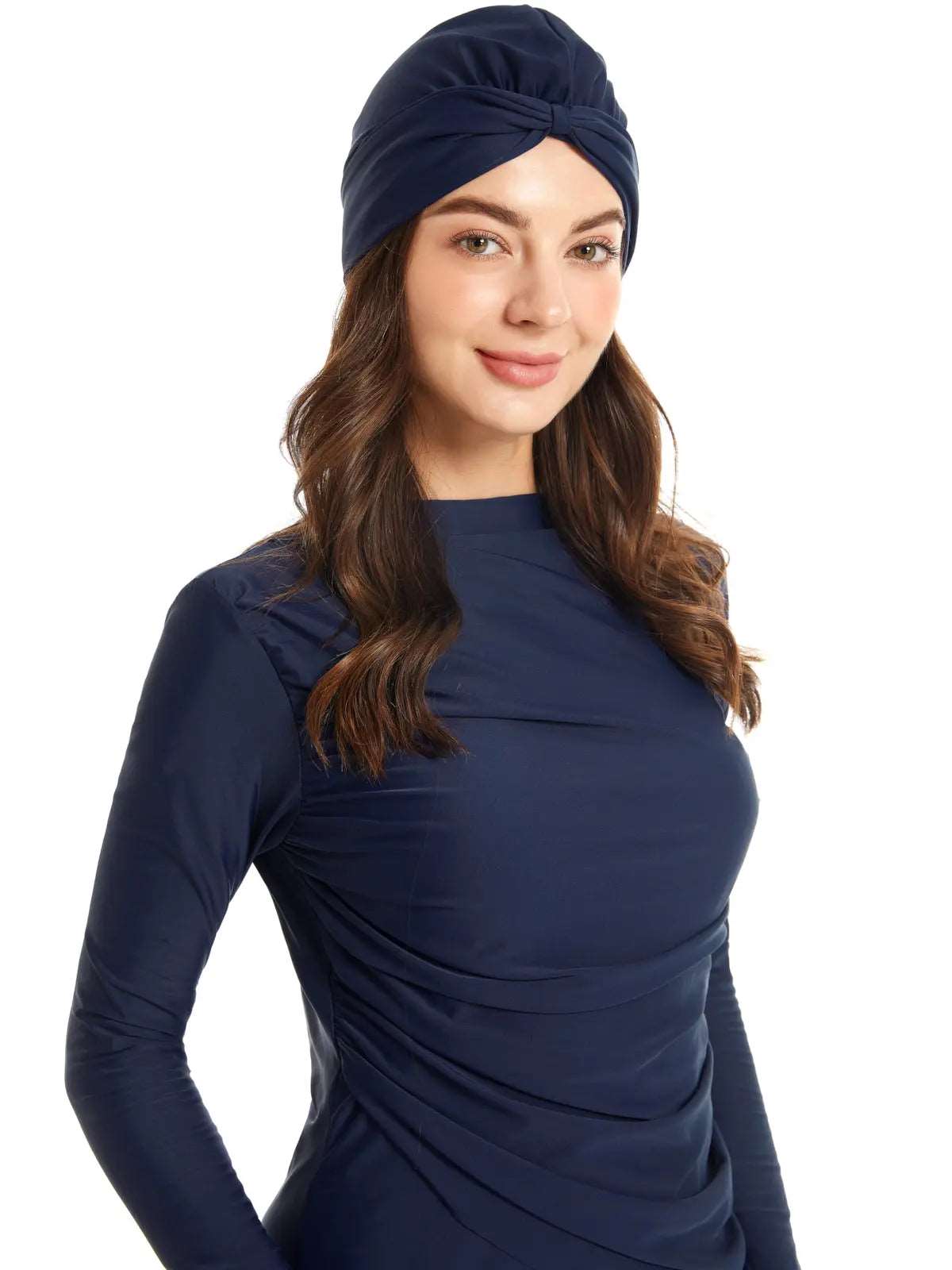 Moderne Modest Swimsuit navy blue