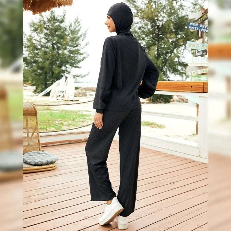 Modest Tracksuit Sportswear 3pcs