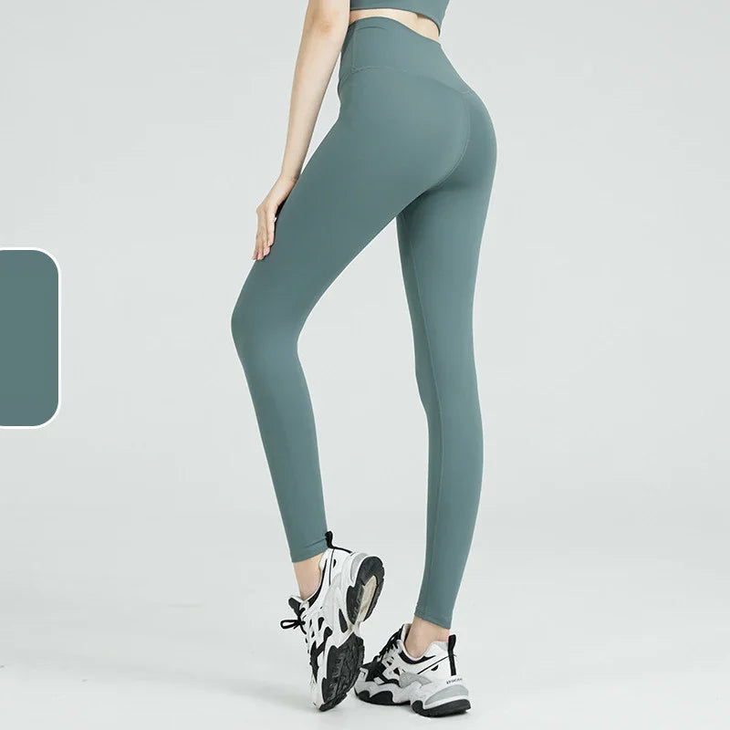 olive garden Naked Feel Seamless Yoga Leggings 