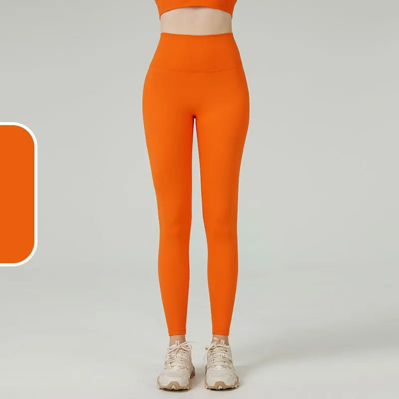 Orange Yoga Leggings  