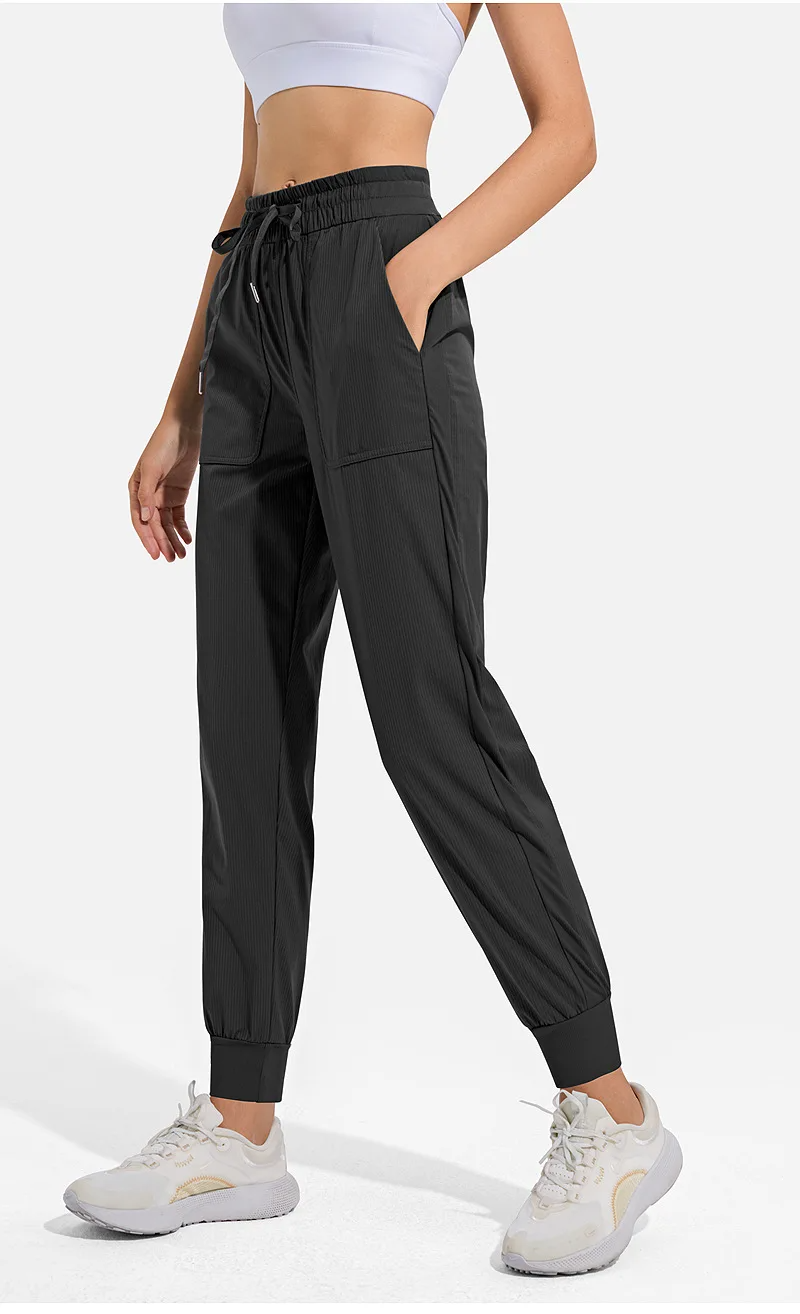 naked modest jogger black wear