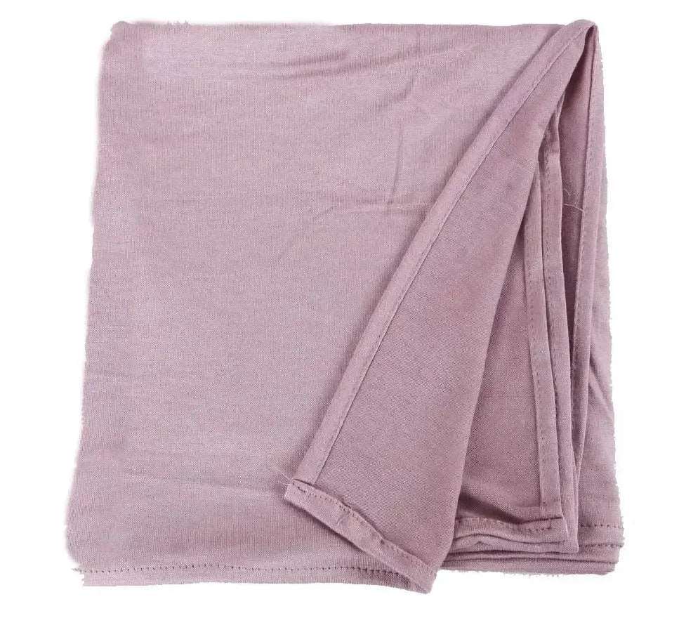 Premium Cotton Jersey Hijab Shawls with Hoop – Ultimate Style and Comfort Dawn Pink