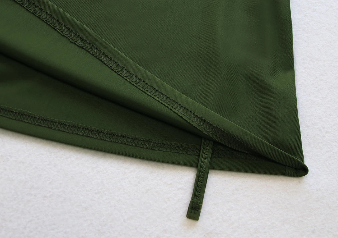 green swim fabric