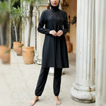 Blackbell  Abaya Styled Modest Swimwear 3pcs Set