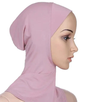 Versatile Muslim Head Scarf - Your Perfect Inner Hijab Cap or Workout Hijab Light Pink