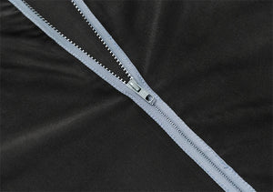zipper front modest activewear