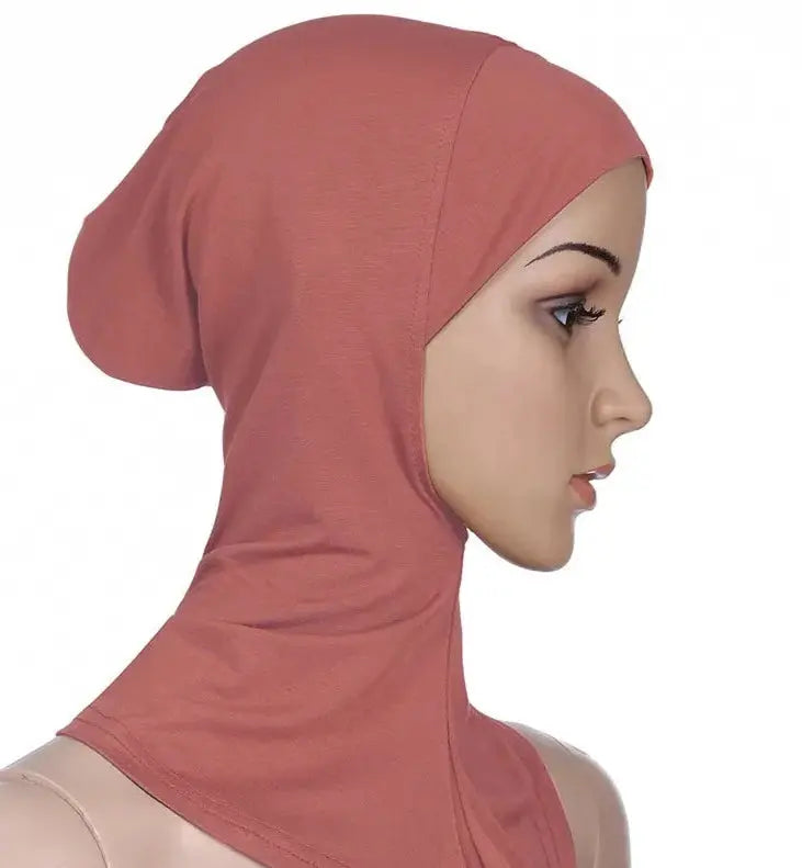 Versatile Muslim Head Scarf - Your Perfect Inner Hijab Cap or Workout Hijab Beige