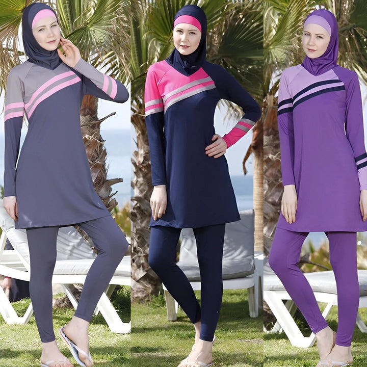 Stylish swimwear modest