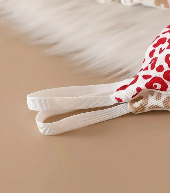 Wild Whisper leopard print set for confident women