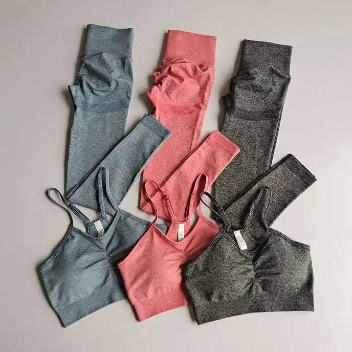 comfortable sports bra and legging