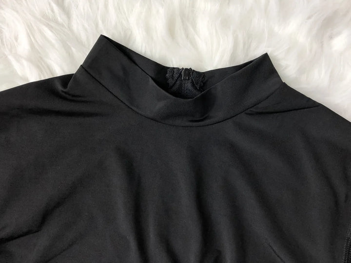 black burkini top 