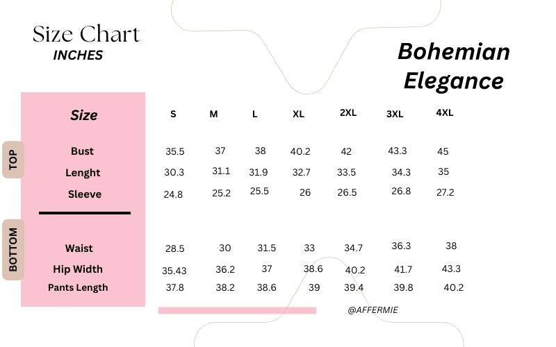 black modest burkini size chart