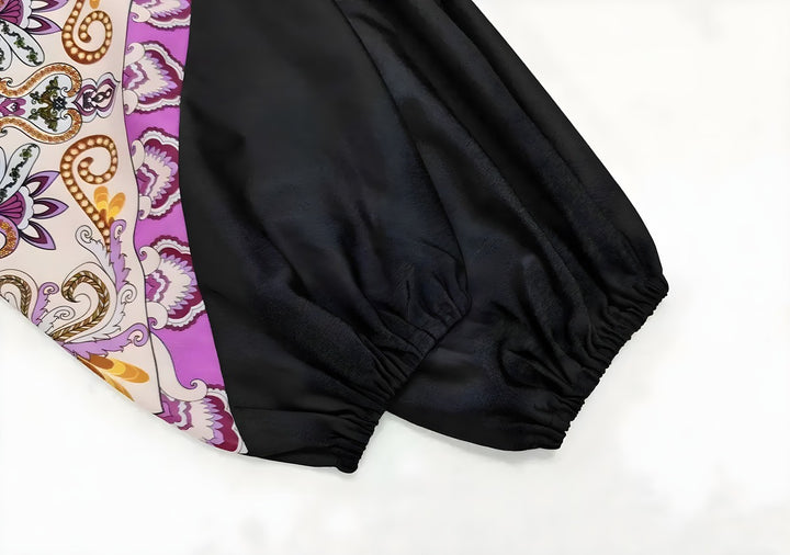 modest swimwear swimming black pants