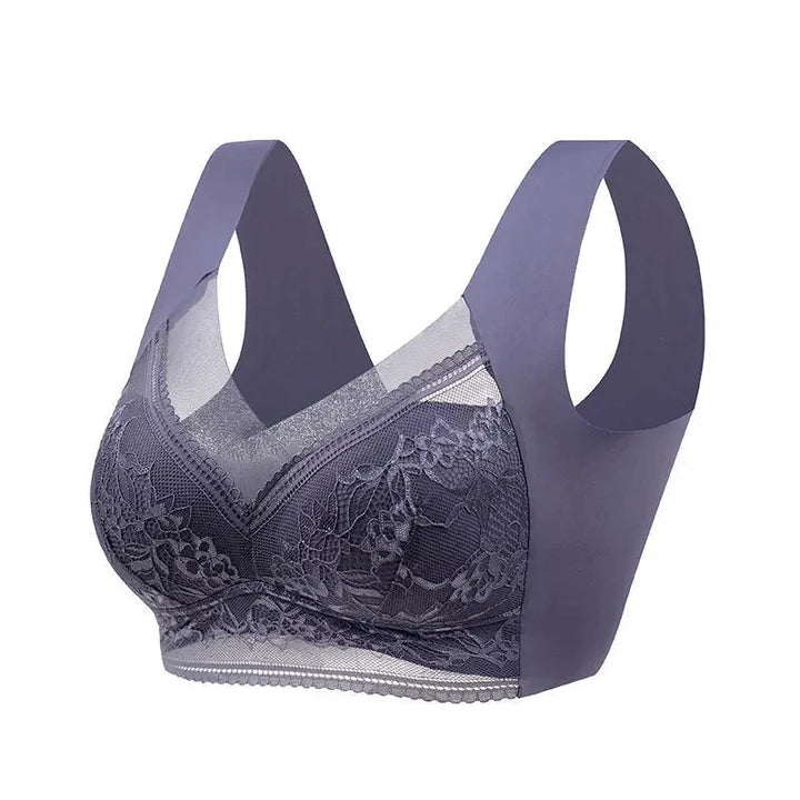 purple sports bra seamless