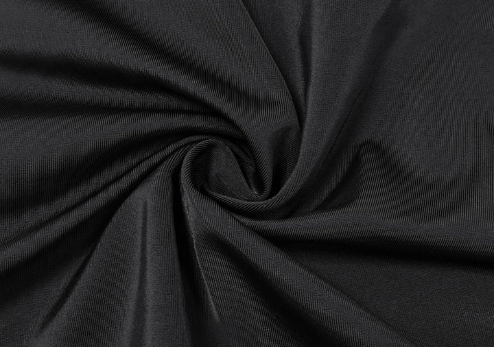 quality black fabric for swimming