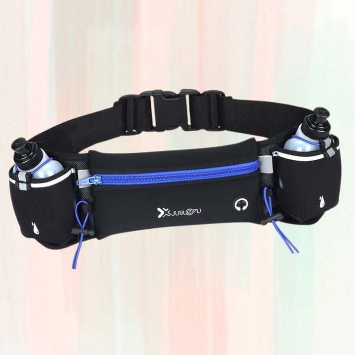 black/blue Running Waist Bag