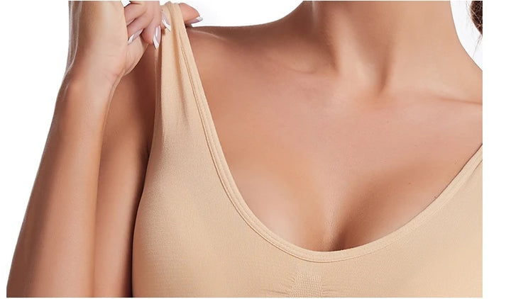 stretchable sports bra