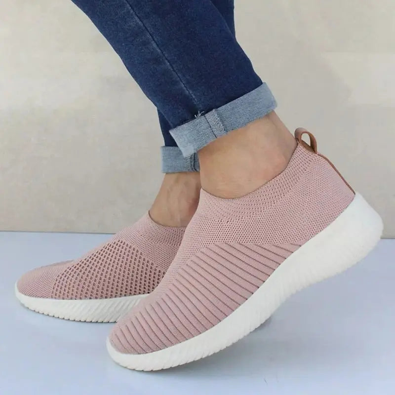 BlissKnit Slip-Ons Pink