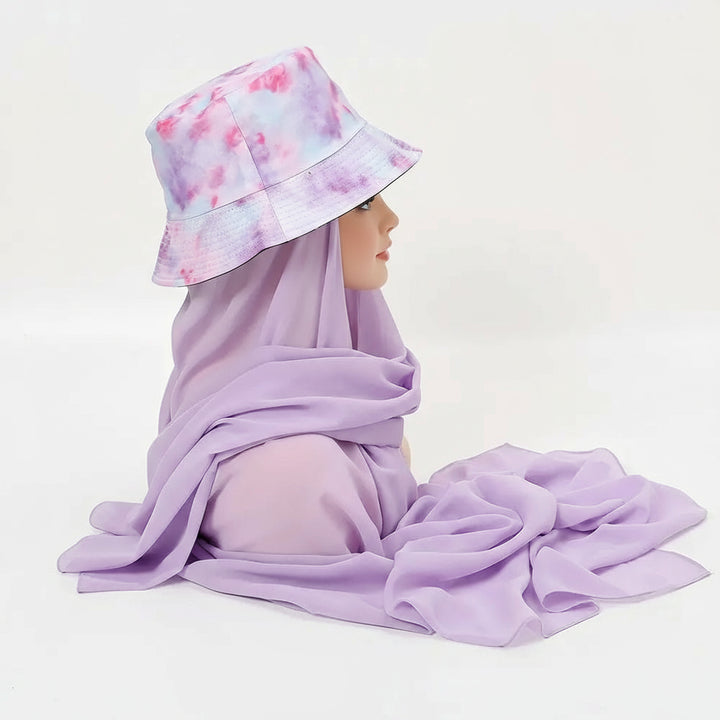 ChicDye: Fashionable Chiffon Hijab Cap