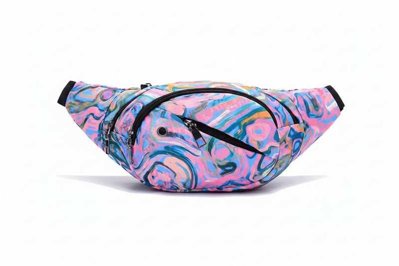 Flora Glide waist bag in Blush Jardin floral pattern