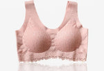 Breathable Support Sports Bra Pink
