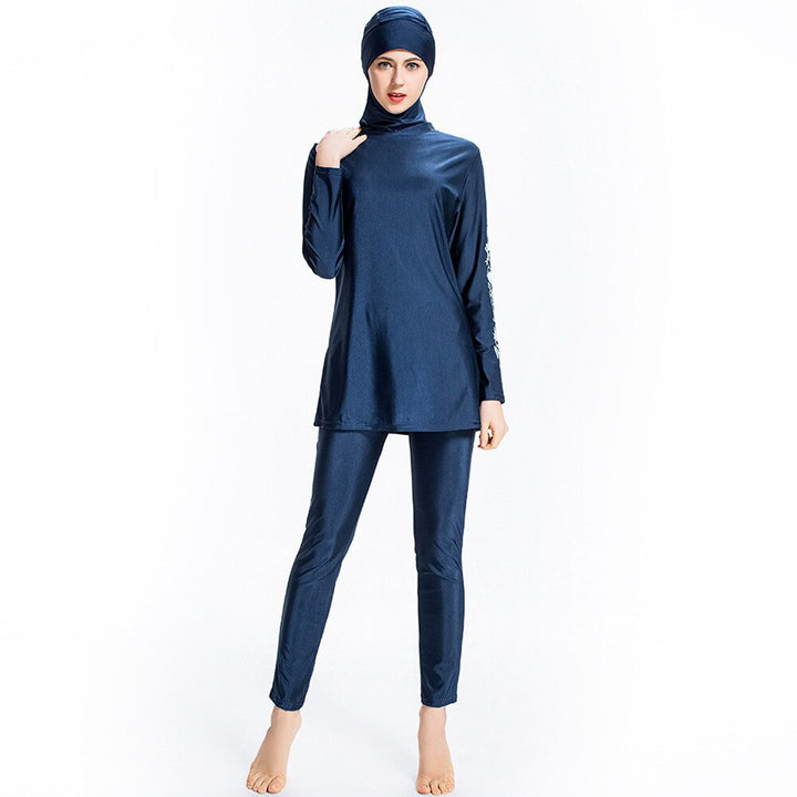 navy blue burkini modest swimwear for sale