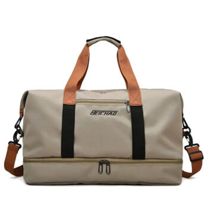 Mercury Workout bags- Training Fitness Handbag Khaki