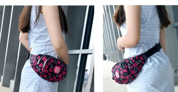 Modified Designed Patterns Waist Bag-Fanny Bag