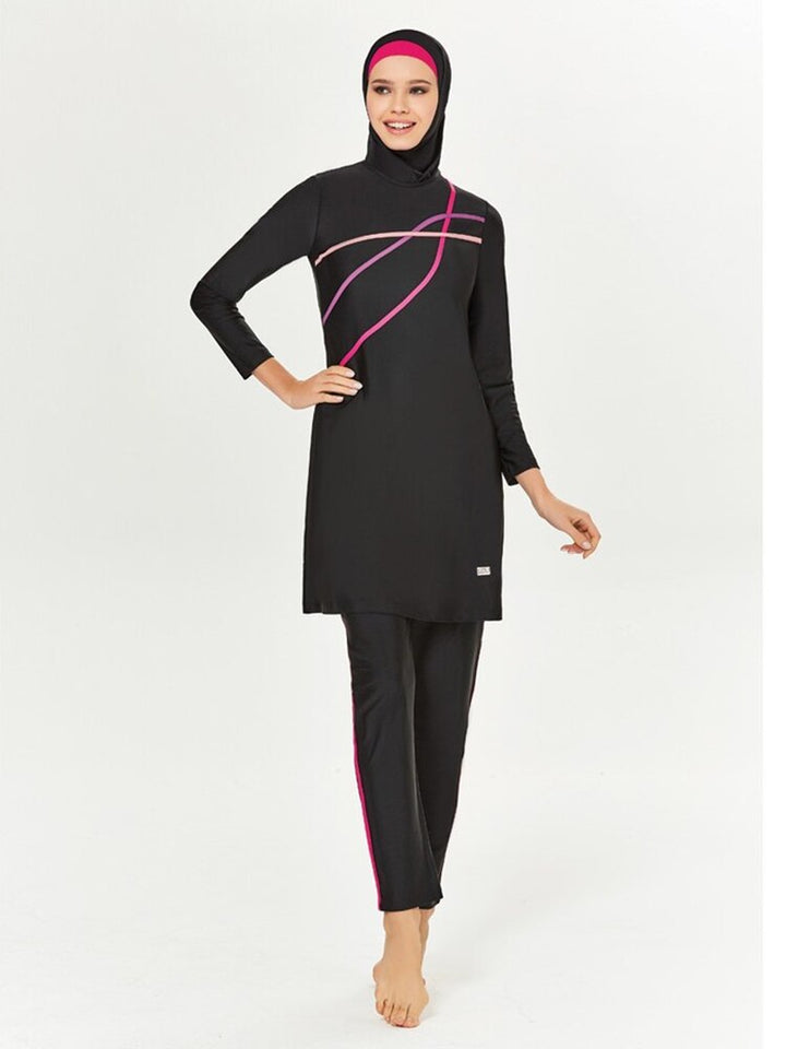 black islamic womens swimwear