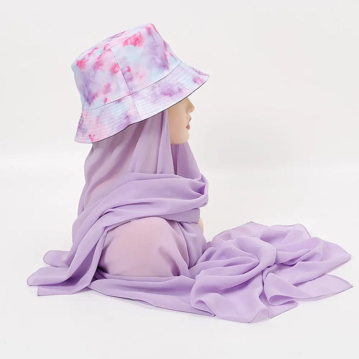 ChicDye: Fashionable Chiffon Hijab Cap