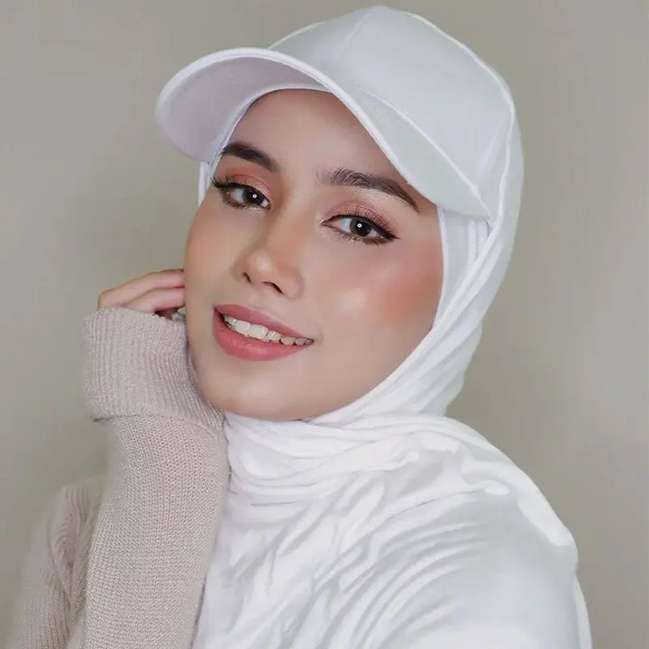 Moderne Jersey Hijab Baseball Cap Scarf