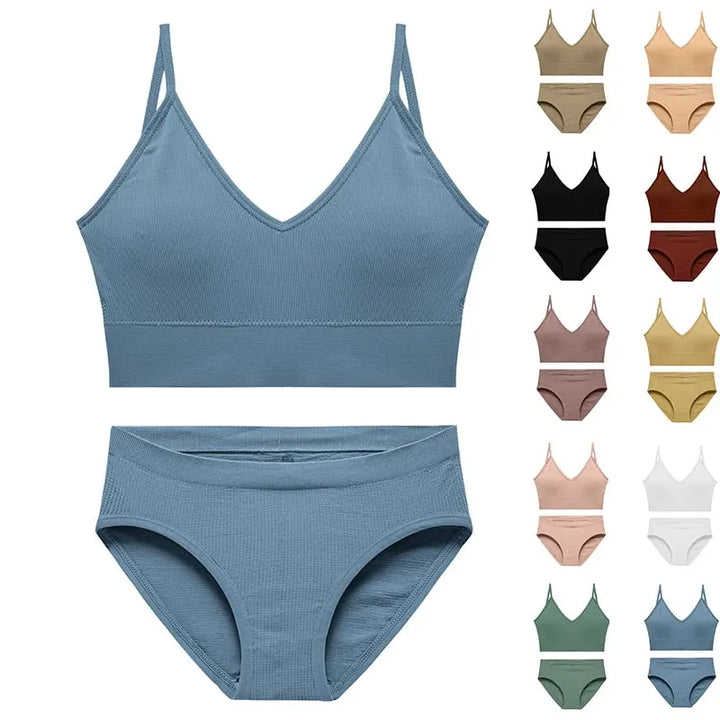 Seamless Sports Bra set